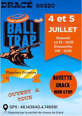 Ball Trap - Société de chasse de Dracé