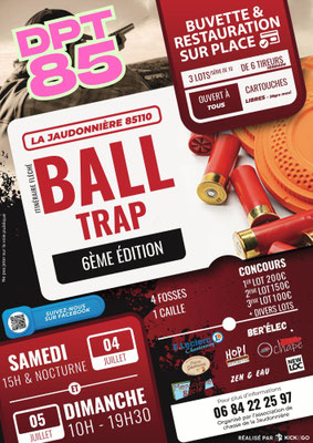 DPT 85 - Ball Trap 6ème Édition