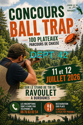 Concours Ball Trap - Centre de Tir de Ravoulet