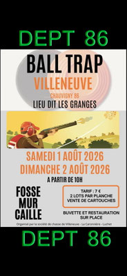 Ball Trap Villeneuve - Société de chasse de Villeneuve