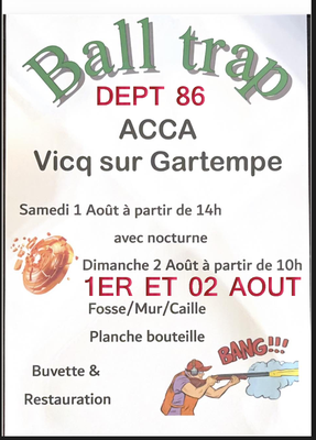 Ball Trap ACCA Vicq sur Gartempe