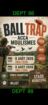 Ball Trap ACCA Moulismes
