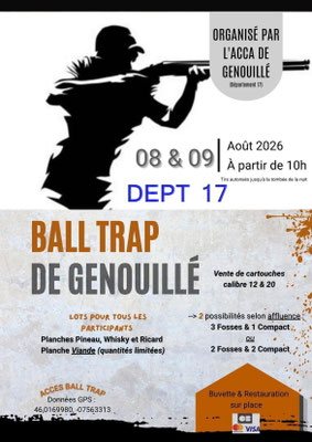 Ball Trap de Genouillé - ACCA de Genouillé