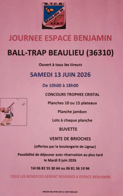 Ball-Trap Beaulieu - Journée Espace Benjamin