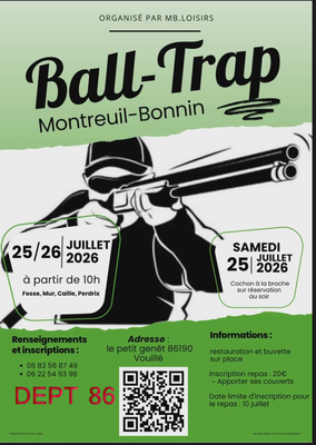 Ball-Trap Montreuil-Bonnin