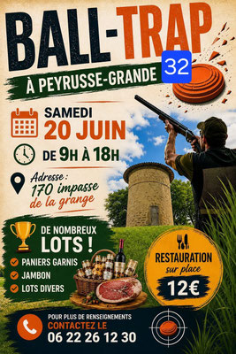 Ball-Trap à Peyrusse-Grande