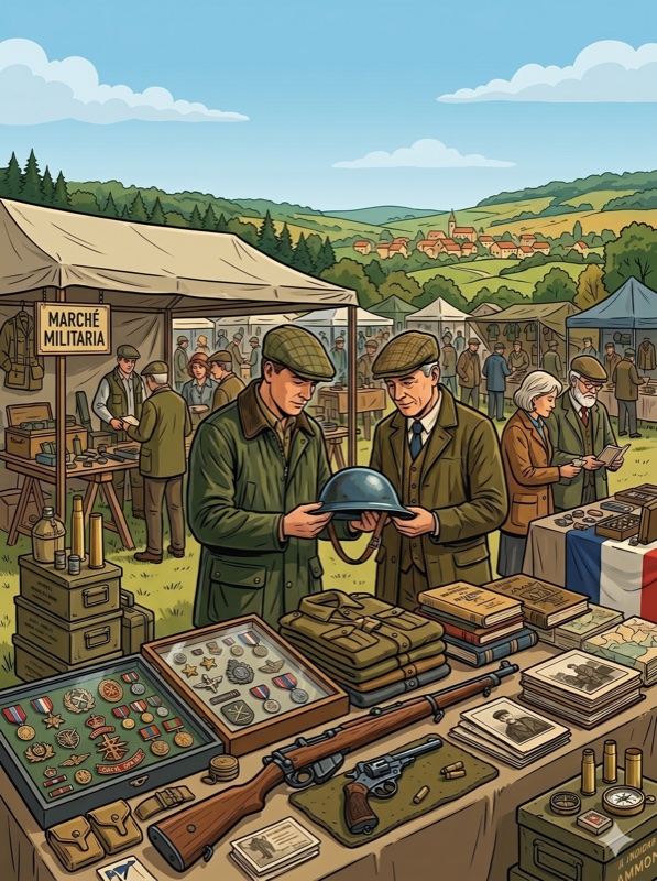 Bourse échange uniformes et matériels militaires