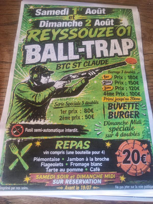 Ball-Trap BTC St Claude - Reyssouze 01