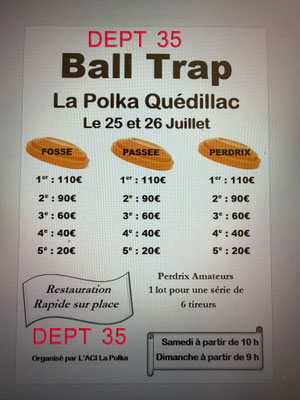 Ball Trap La Polka Quédillac