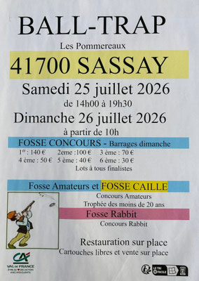 Ball-Trap Les Pommereaux Sassay