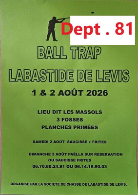 Ball Trap Labastide de Levis