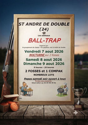 Ball-Trap St André de Double - Les sableaux