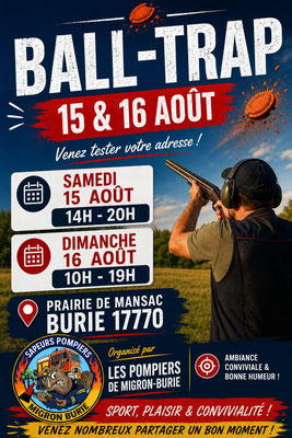 Ball-Trap des Pompiers de Migron-Burie