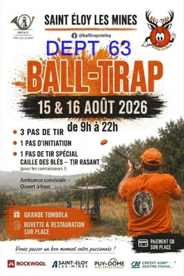 Saint Éloy les Mines - Ball-Trap