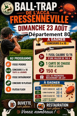 Ball-Trap de l'ACCA Fressenneville