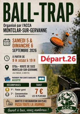 Ball-Trap ACCA Montclar-sur-Gervanne
