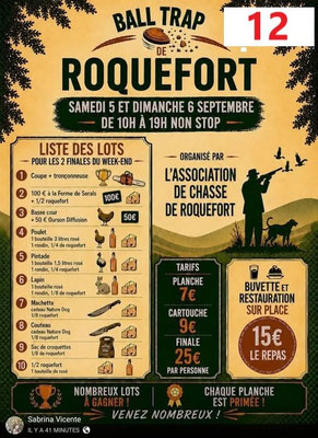 Ball Trap de Roquefort - Association de Chasse de Roquefort