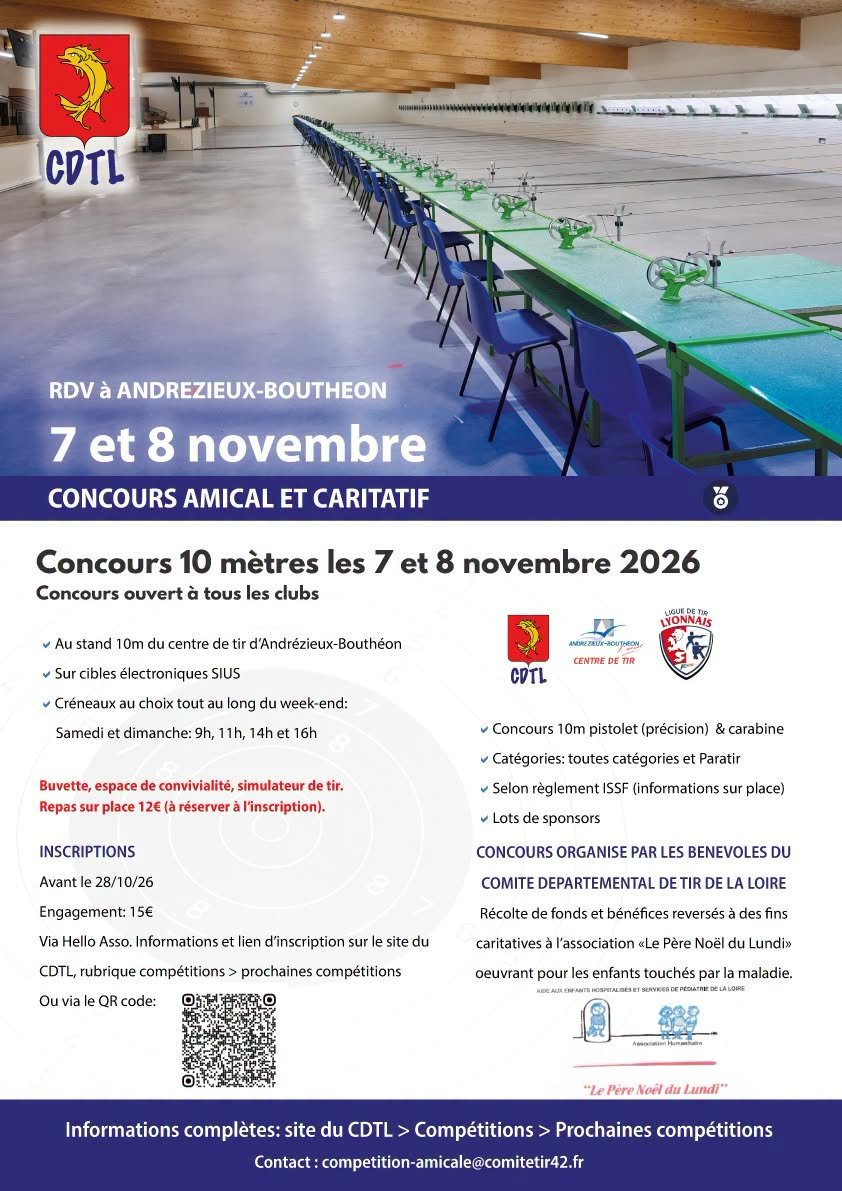 Concours amical et caritatif 10 m d'Andrézieux-Bouthéon
