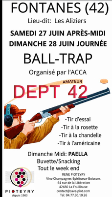 Ball-Trap ACCA Fontanes
