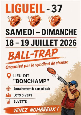 Ball-Trap Ligueil - Syndicat de chasse