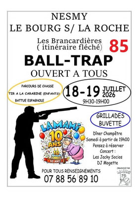 Ball-Trap Nesmy Le Bourg sur la Roche