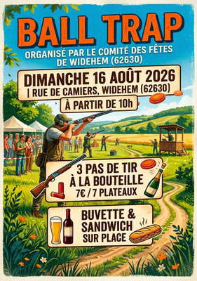 Ball Trap - Comité des Fêtes de Widehem