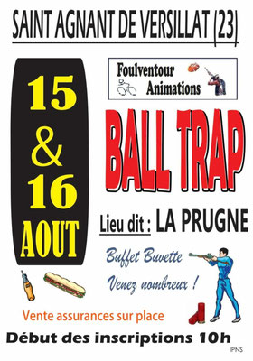 Foulventour Animations - Ball Trap Saint Agnant de Versillat