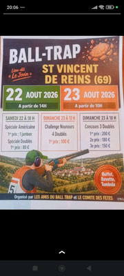 Les Amis du Ball Trap et le Comité des Fêtes
