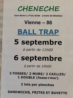 Ball Trap Cheneche